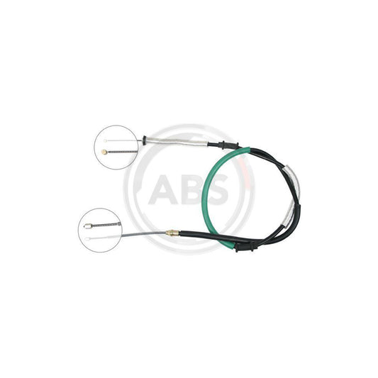 A.B.S. K18067 Hand Brake Cable For Fiat Doblo I Estate (119, 223)