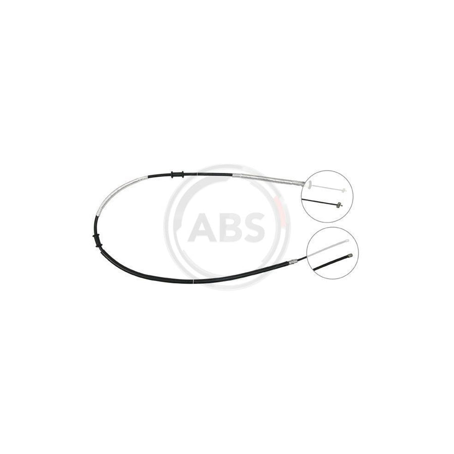 A.B.S. K18058 Hand Brake Cable For Fiat Doblo I Cargo (223)