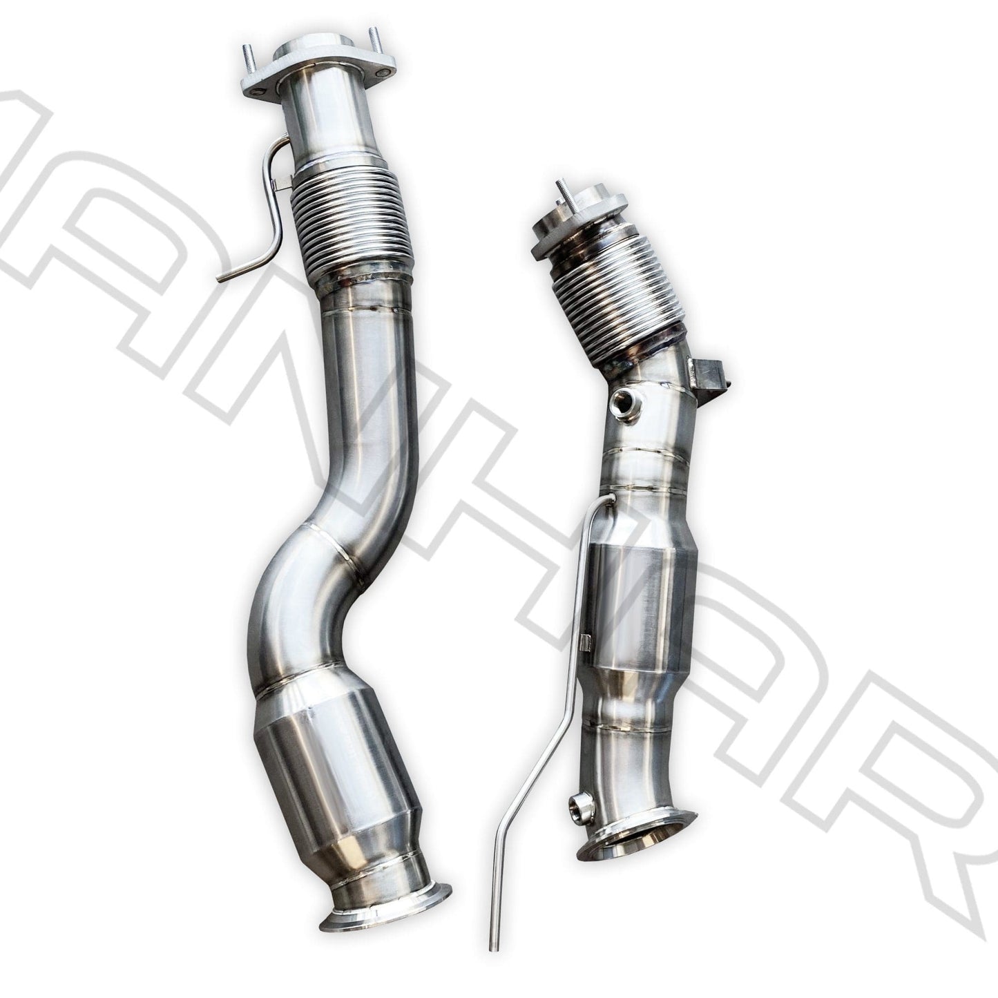 MANHART DOWNPIPES SPORT FOR BMW F97 / F98 X3 M / X4 M WITH 300 CELLS GESI CATALYTIC CONVERTERS