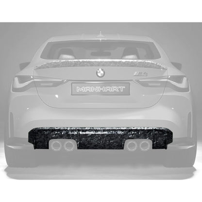 MANHART CARBON REAR DIFFUSER M PERFORMANCE FOR BMW G8X M3 / M4 (COMPETITION / CSL)