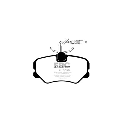 EBC PDKF510 Citroen ZX Ultimax Front Brake Pad & Plain Disc Kit - Bendix Caliper 2 | ML Performance UK Car Parts