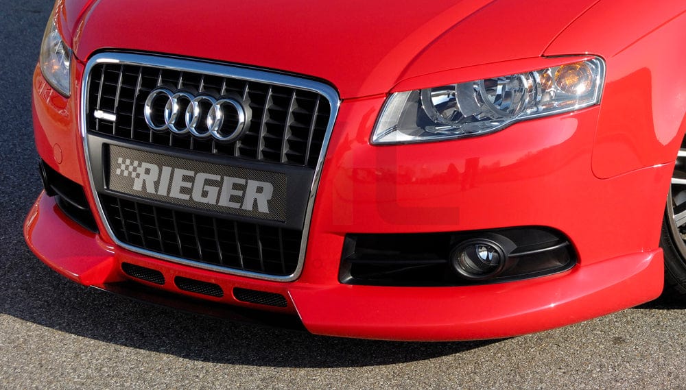 Rieger 00055230 Audi 8E B7 A4 Front Splitter 2 | ML Performance UK Car Parts