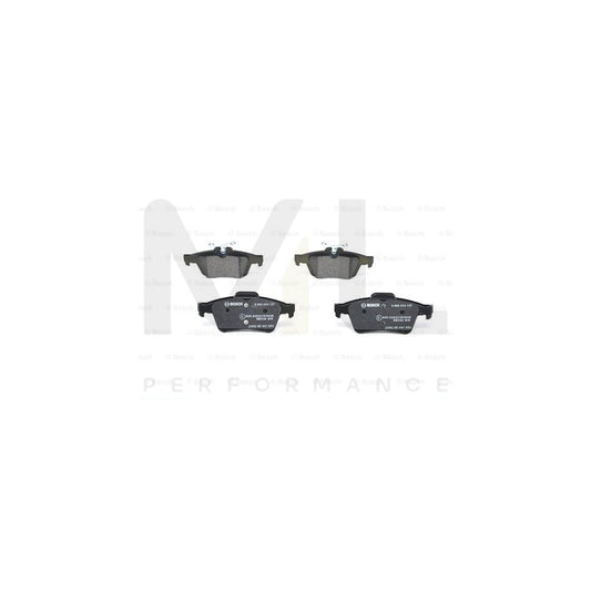Bosch 0986494127 Brake Pad Set With Anti-Squeak Plate BP1037 | ML Performance Car Parts