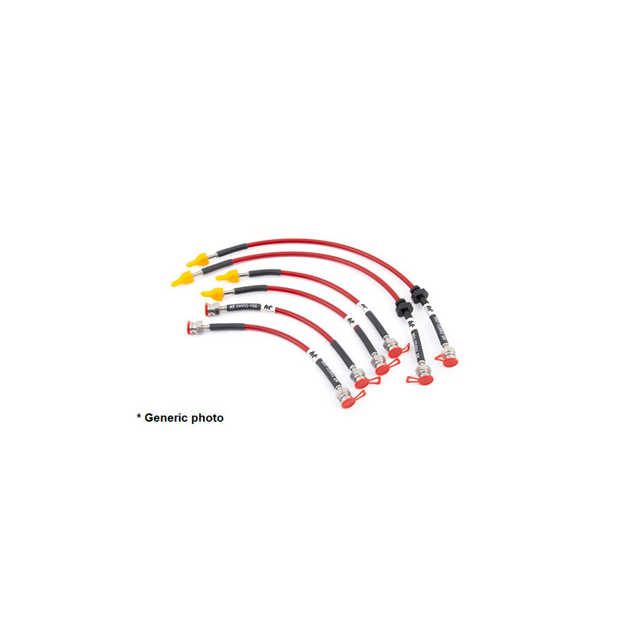 Forge HT-FIA-6-029-A Fiat 500 Abarth Brake Lines | ML Performance UK Car Parts