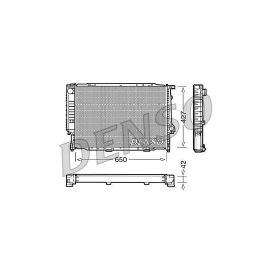 Denso DRM05056 Drm05056 Engine Radiator For Bmw 5 Series | ML Performance UK