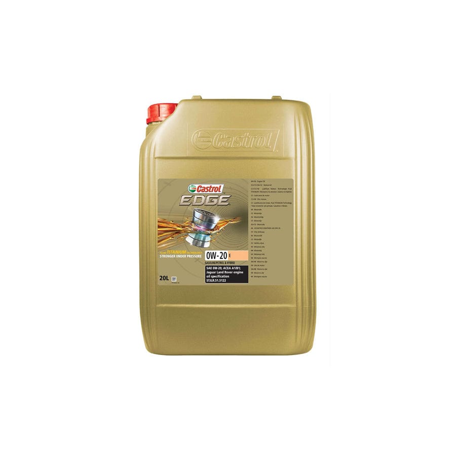 Castrol EDGE 0W-20 E - 20ltr | ML Performance UK Car Parts