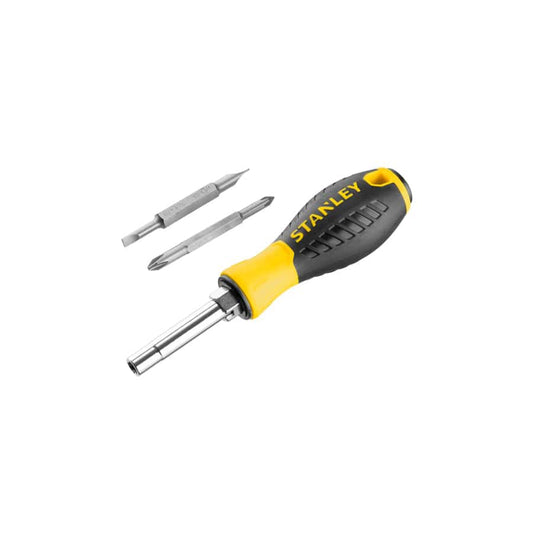 STANLEY® STA068012 6-Way Screwdriver Carded | ML Performance UK