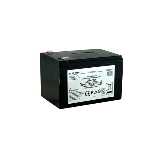 Ultramax Lithium 12AMP LiFePO4 Battery | ML Performance Battery and Electrical Accessories