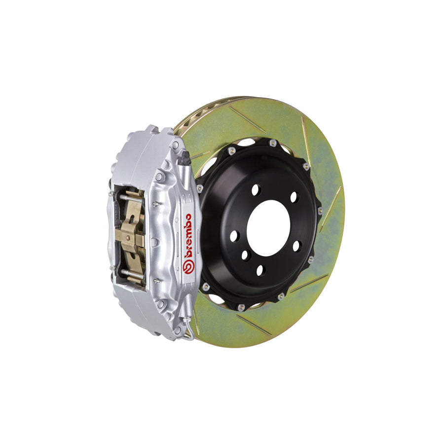 Brembo 1B2.8031A Cadillac Chevrolet GMC Front GT 4-Pistons Slotted 2-piece Big Brake Kit 355x32mm (Inc. Escalade, Avalanche, Sierra, Yukon)