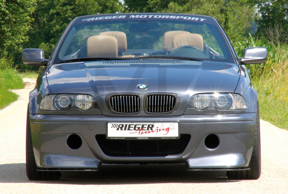 Rieger 00050244 BMW 3 Series E46 Front Bumper 2 | ML Performance UK Car Parts