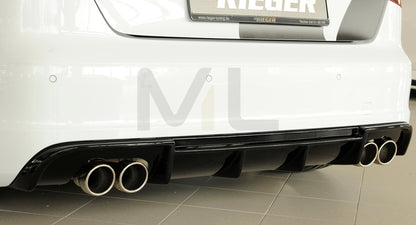 Rieger 00088172 Audi 8V S3 Rear Diffuser 6 | ML Performance UK Car Parts