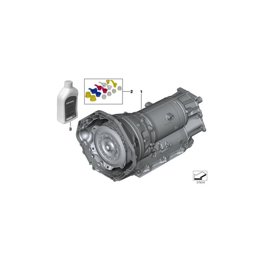Genuine BMW 24008679871 F15 F16 Exch. Automatic Transmission Eh GA8HP75X (Inc. X5 50iX 4.4, X6 50iX 4.4 & X5 50iX) | ML Performance UK