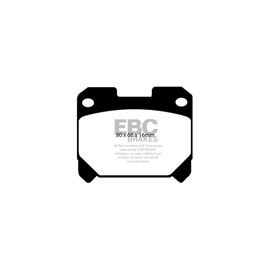 EBC DP31005C Toyota Redstuff Rear Brake Pads 2 | ML Performance UK Car Parts
