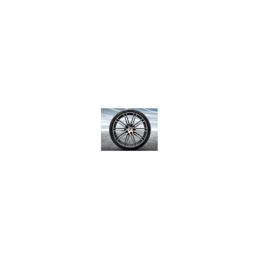 Genuine Porsche 22 Cayenne '911 Turbo Design' Alloy Wheels & Summer Tyres Original Porsche | ML Performance UK Car Parts