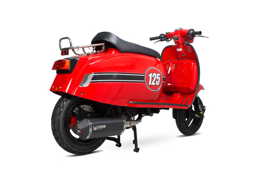 Scorpion RSM54BCER Scomadi TL125 Serket Parallel Full System - Black Ceramic Coated Sleeve | ML Performance UK UK