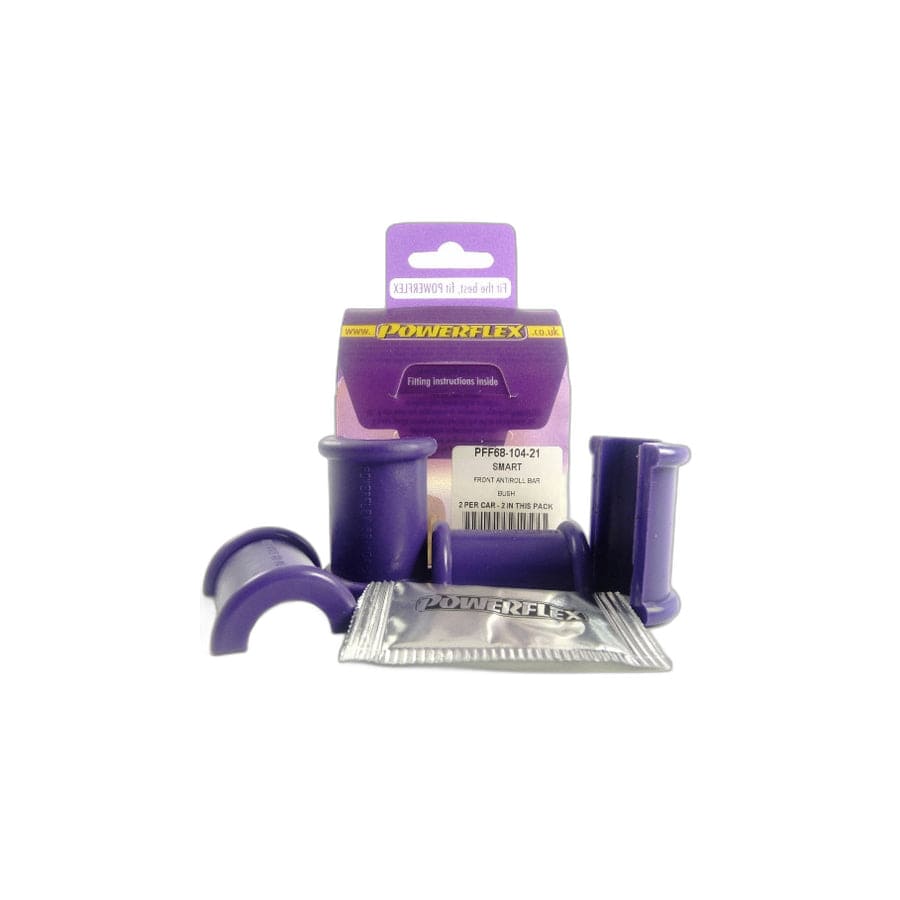 Powerflex PFF68-104-21 Smart Front Anti Roll Bar Bush 21mm (Inc. Roadster 452 & ForTwo) | ML Performance UK Car Parts