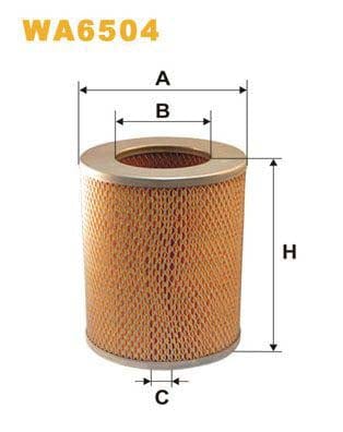 WIX Filters WA6504 Air Filter