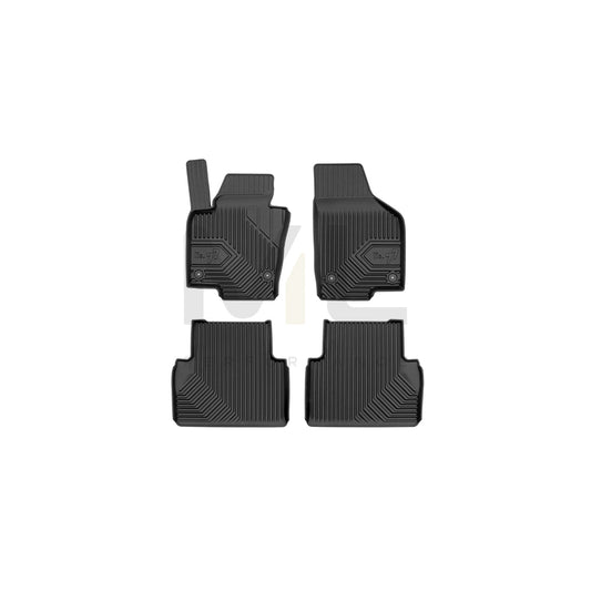 FROGUM Tailored, No.77 77409743 Floor mat set Elastomer, Front and Rear, Quantity: 4, Black | ML Performance Car Parts