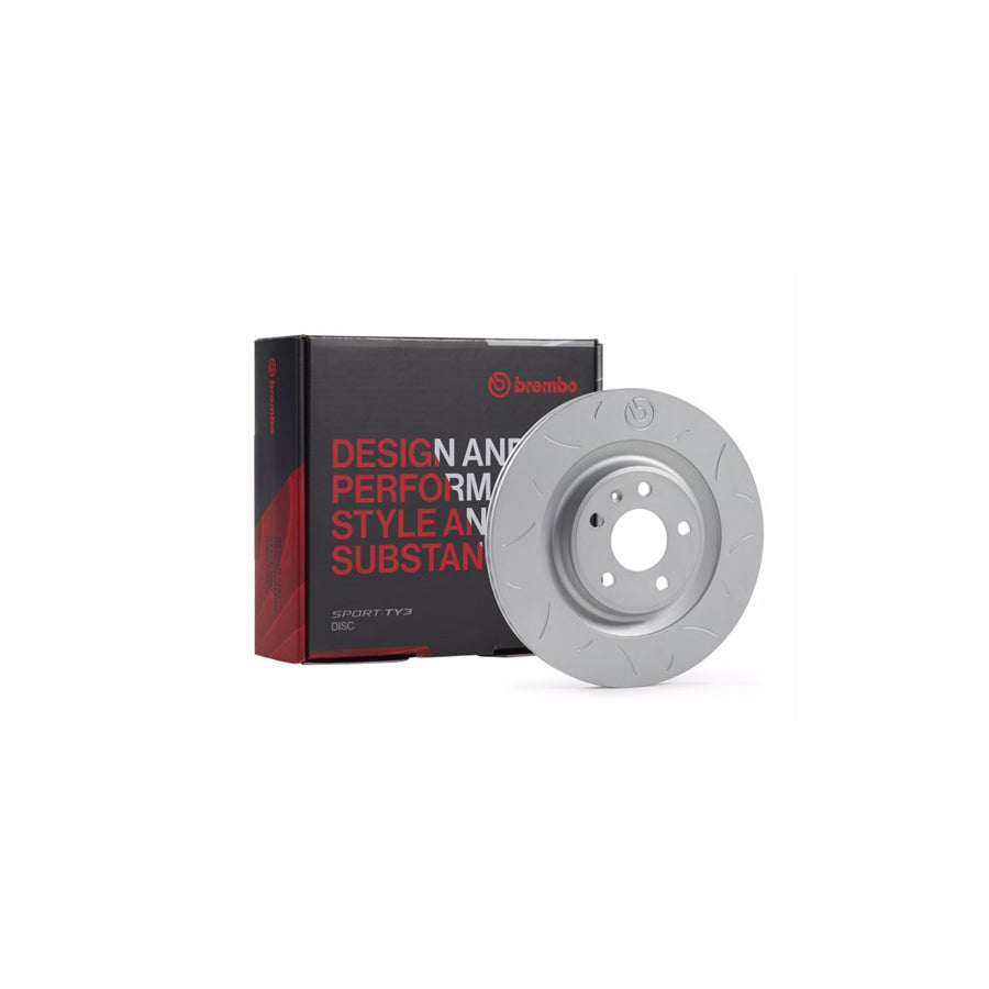 Brembo 59.E114.00 Abarth Fiat Ford Lancia Yugo Brake Disc Solid (Inc. 500 / 595 / 695, Cinquecento, Tipo, Ka, Dedra, Delta) | ML Performance UK Car Parts