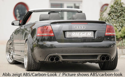 Rieger 00055270 Audi 8H A4 Rear Diffuser 2 | ML Performance UK Car Parts