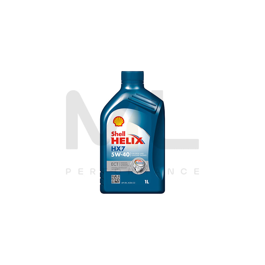 Shell Helix HX7 ECT C3 Engine Oil - 5W-40 - 1Ltr Engine Oil ML Performance UK ML Car Parts