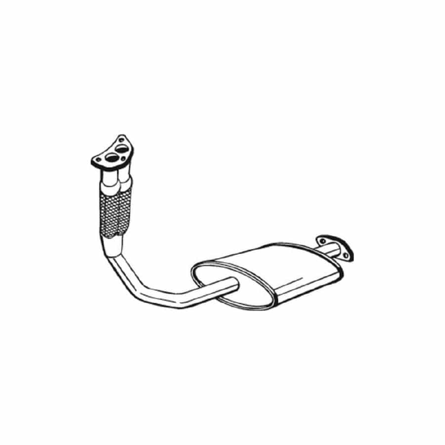 Bosal 154-019 Front Silencer