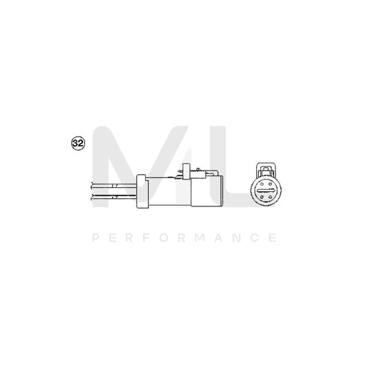 NTK Lambda Sensor / O2 Sensor (NGK 92107) - OZA836-EE13 | ML Car Parts UK | ML Performance