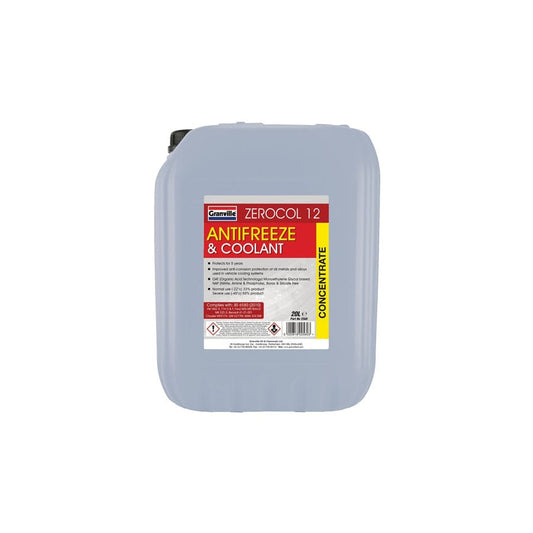 GRANVILLE 7100070 Zerocol 12 Red Antifreeze Concentrate 20 litre | ML Performance UK UK