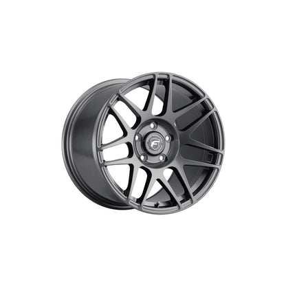 Forgestar F27370022P44 17x10 F14 Drag Deep Concave 5x120 ET44 BS7.25 Gloss Anthracite Drag Racing Wheel