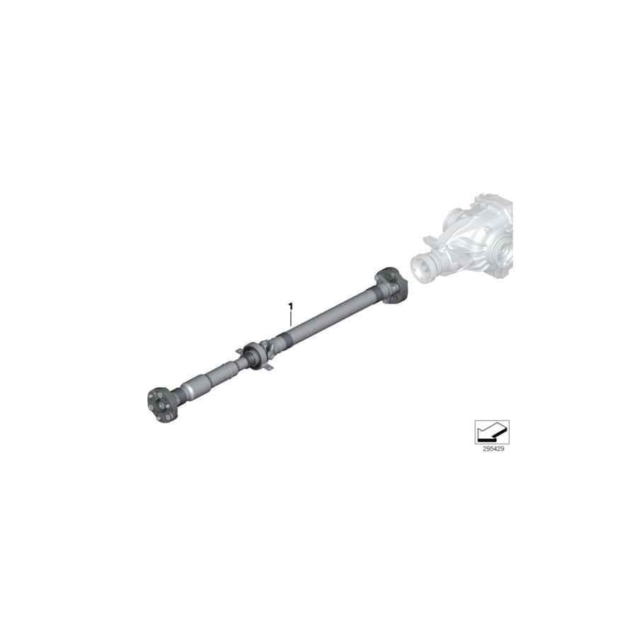 Genuine BMW 26107527357 E93 E90 Drive Shaft Automatic Transmission L=1452MM (Inc. 330i) | ML Performance UK