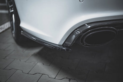 Maxton Design Audi RS6 C7 Rear Side Splitters V.2