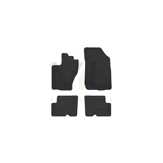 FROGUM Tailored 401723 Floor mat set Elastomer, Front and Rear, Quantity: 4, Black | ML Performance Car Parts