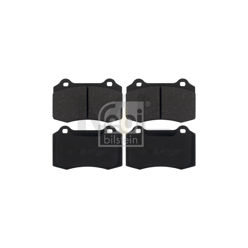 Febi Bilstein 16887 Brake Pad Set Excl. Wear Warning Contact | ML Performance Car Parts
