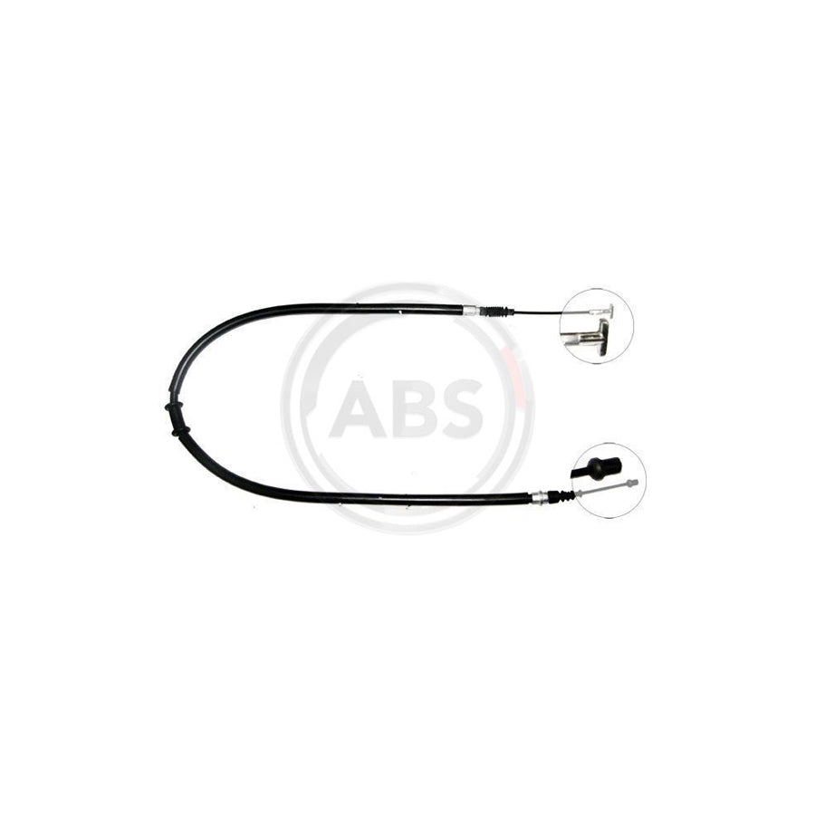 A.B.S. K18107 Hand Brake Cable For Fiat Multipla (186)