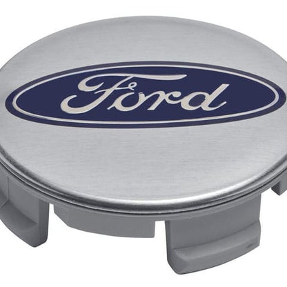 GENUINE FORD 2373667 EXPLORER CENTER CAP SILVER, WITH FORD LOGO | ML Performance UK