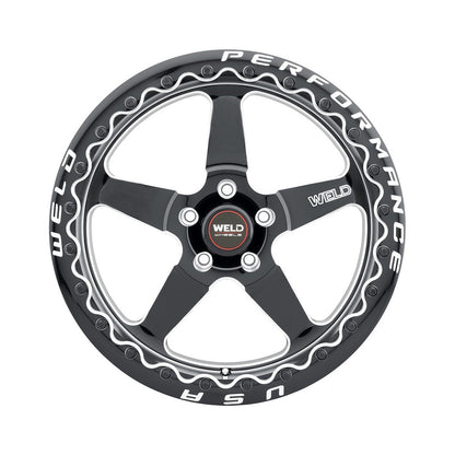 Weld S90470086P10 Ventura Beadlock S904 Wheel 17x10 5x135 ET10 BS5.9 Gloss Black MIL - DIA