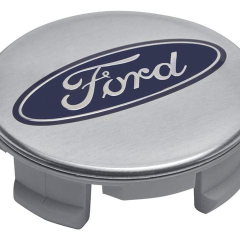 GENUINE FORD 2373667 EXPLORER CENTER CAP SILVER, WITH FORD LOGO | ML Performance UK