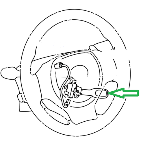 Genuine Lexus 84632-30010 IS Phase 3 Cruise Control Switch