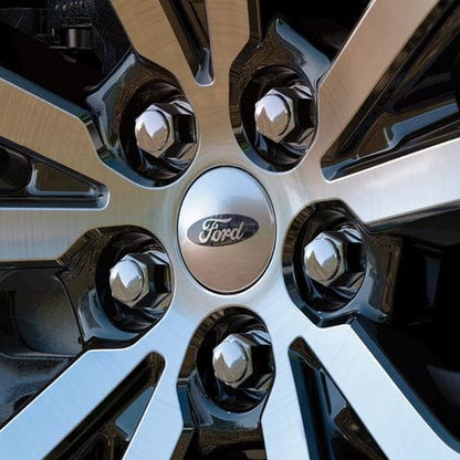 GENUINE FORD 2373667 EXPLORER CENTER CAP SILVER, WITH FORD LOGO | ML Performance UK