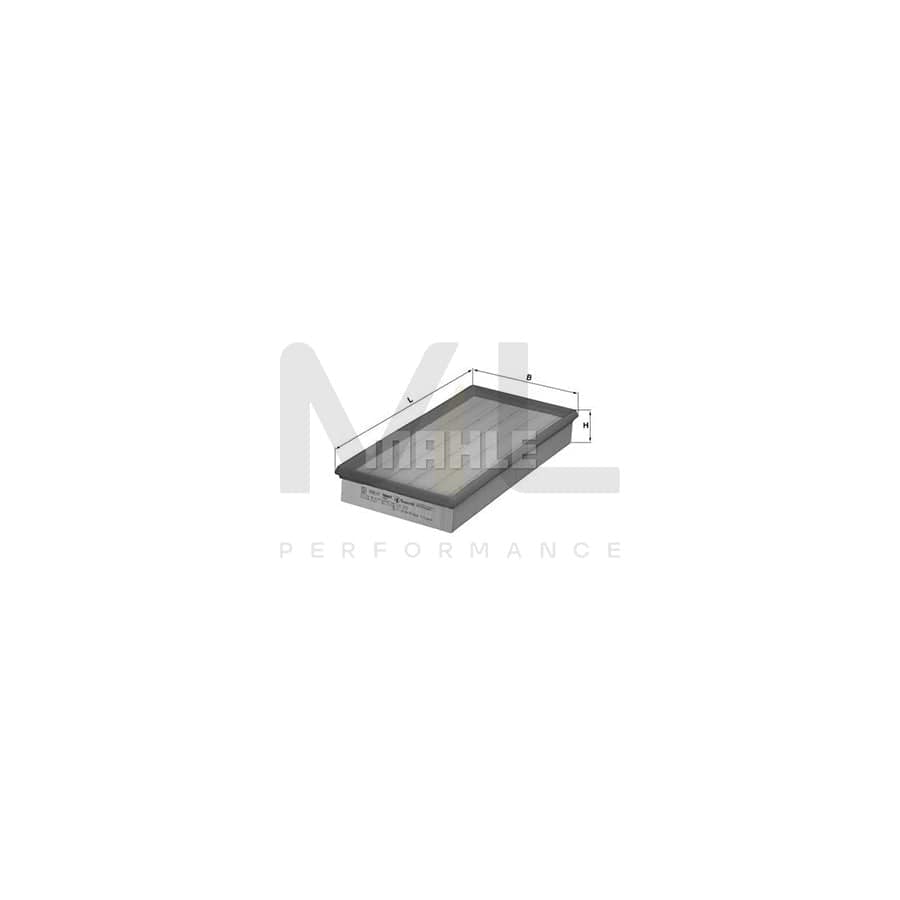 MAHLE ORIGINAL LX 333 Air Filter Filter Insert | ML Performance Car Parts