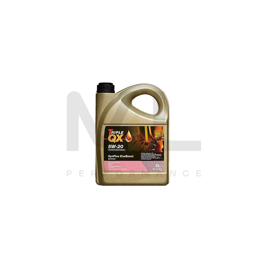 TRIPLE QX SynPlus Engine Oil 5W-20 FS Ford Ecoboost - 5Ltr Engine Oil ML Performance UK ML Car Parts