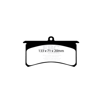 EBC DP4007R Yellowstuff Street and Track Brake Pads 2 | ML Performance UK Car Parts