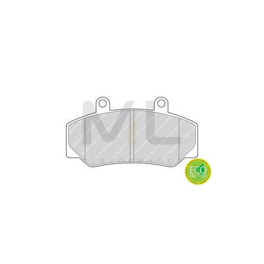 Ferodo Premier Eco Friction Fdb4309 Brake Pad Set Not Prepared For Wear Indicator, Without Accessories | ML Performance Car Parts
