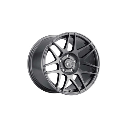 Forgestar F17370071P30 17x10 F14 Drag Semi Concave 5x115 ET30 BS6.6 Gloss Anthracite Drag Racing Wheel