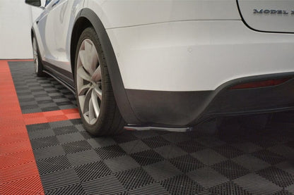 Maxton Design Tesla Model X Rear Side Splitters V.2