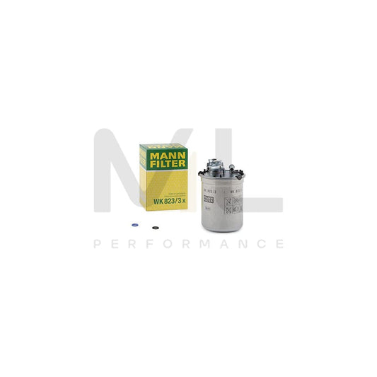 MANN-FILTER WK 823/3 x Fuel filter with seal | ML Performance Car Parts