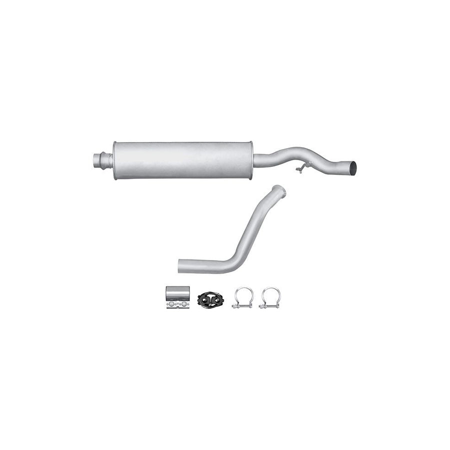 Hella 8LB 366 021-591 Front Silencer