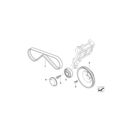 Genuine BMW 64552244171 E36 E34 Protection Cap (Inc. 525tds, 325tds & 325td) | ML Performance UK Car Parts