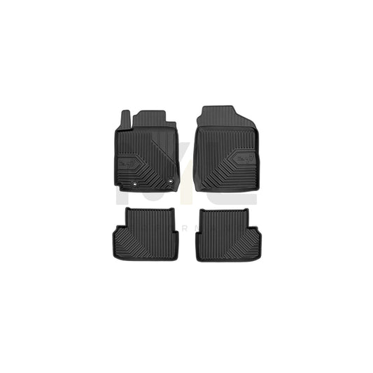 FROGUM Tailored, No.77 77426610 Floor mat set for TOYOTA Celica VII Coupe (T230) Elastomer, Front and Rear, Quantity: 4, Black | ML Performance Car Parts