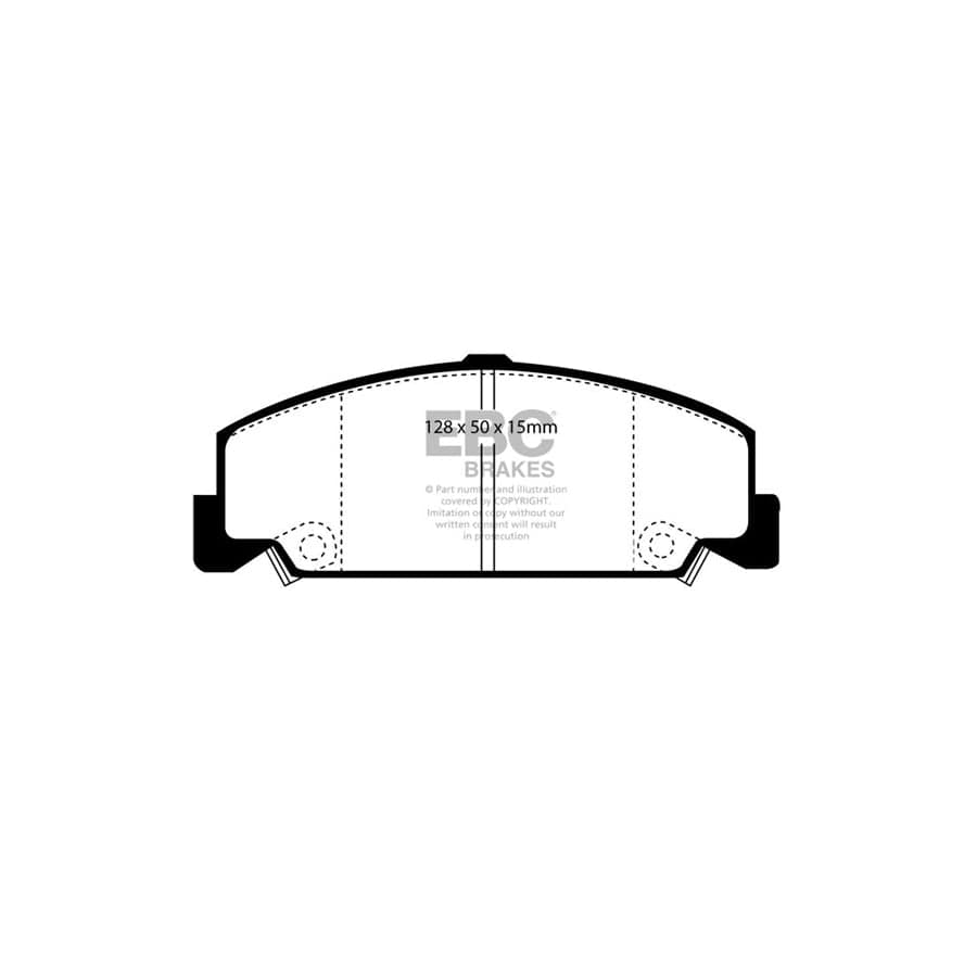 EBC PDKF882 Honda Civic Shuttle Ultimax Front Brake Pad & Plain Disc Kit 2 | ML Performance UK Car Parts